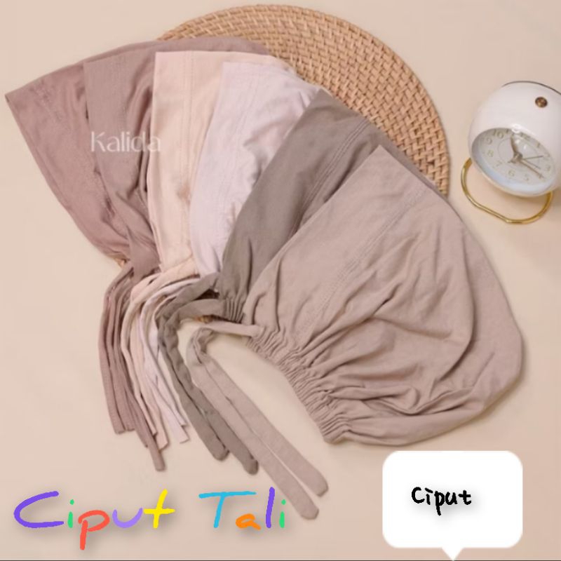 Ciput Tali Kaos Rayon / Ciput Arab / Ciput Inner Kaos Premium / Ciput Tali Belakang