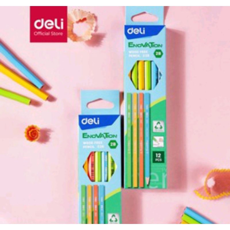 

deli pensil 1 pak isi 12