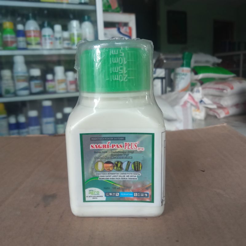 Sagri-Pas plus 287SC 100ml (Klorfenapir 250g/l + Abamectin 37g/l)
