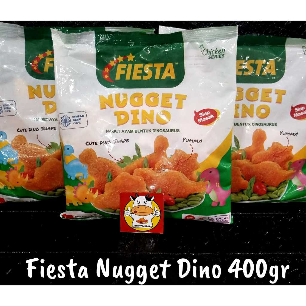 

FIESTA NUGGET DINO 400GR-FROZEN FOOD-BRONTZ JOGJA