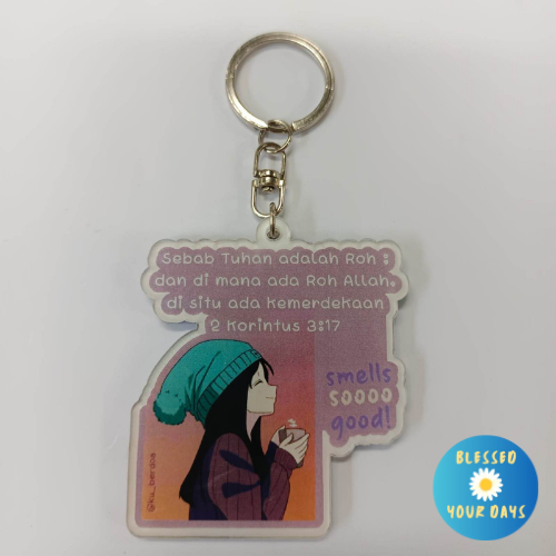SOUVENIR GANTUNGAN KUNCI AYAT ALKITAB