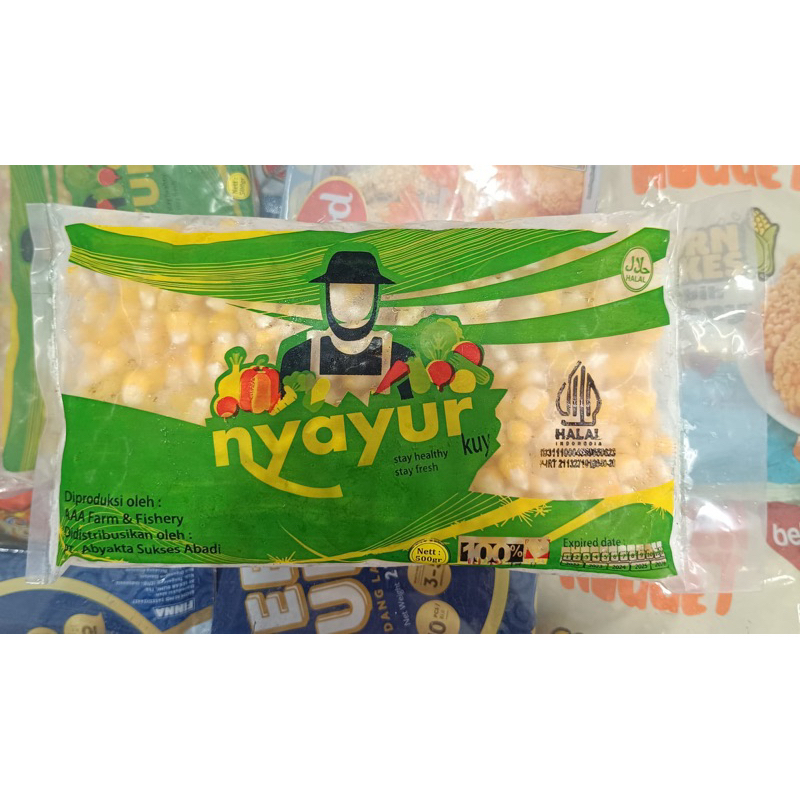 

NYAYUR Jagung Pipil Sweet Corn 500gr & 1kg