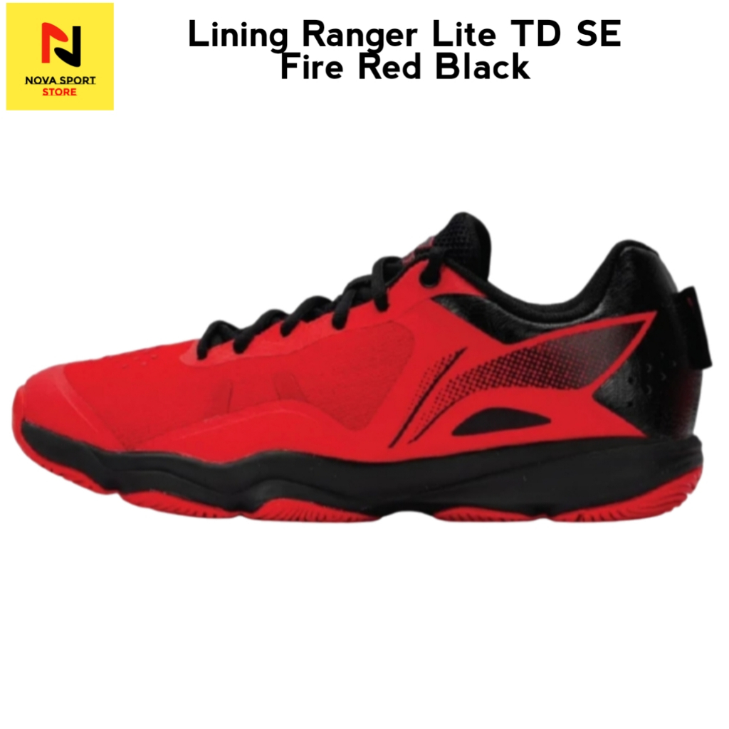 Lining Sepatu Badminton Ranger Lite Td Se Fire Red