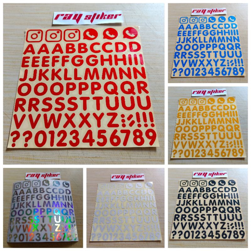 

STIKER CUTTING HURUF ABJAD