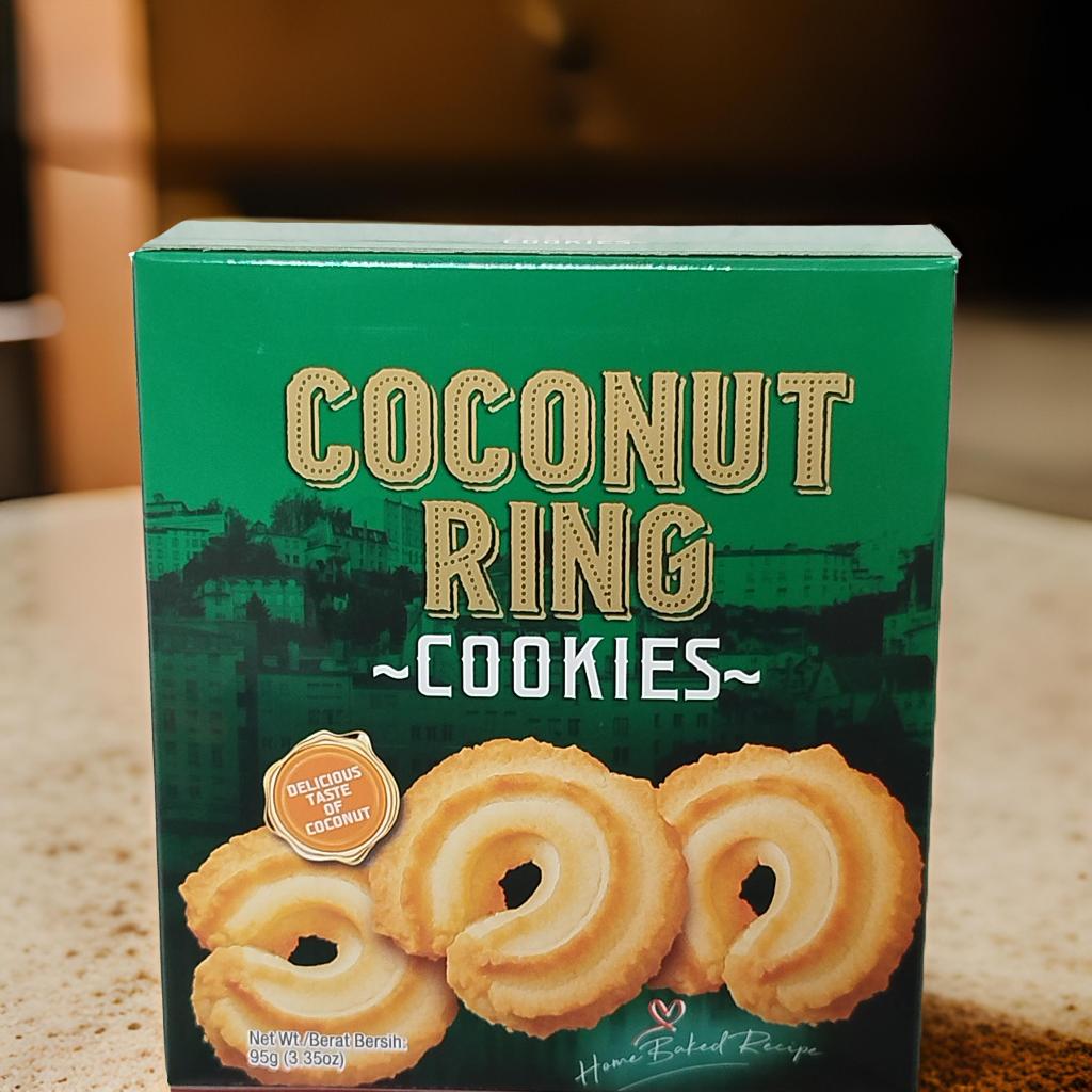 

EVER D COOKIES DANISH BUTTER / COCONUT RING 95g READY STOCK