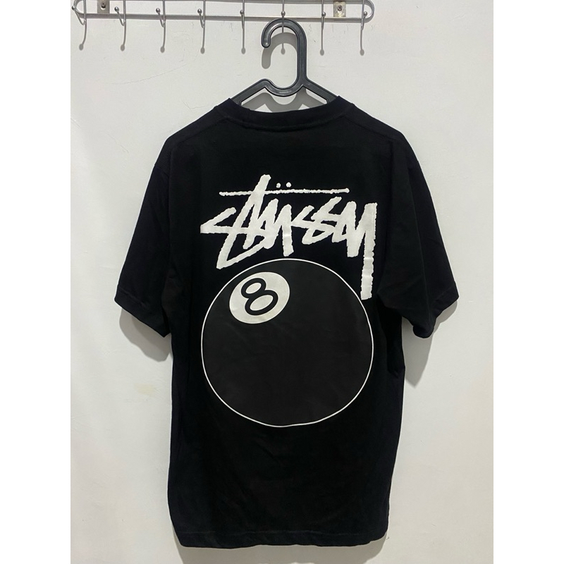 Tshirt kaos stussy 8 ball