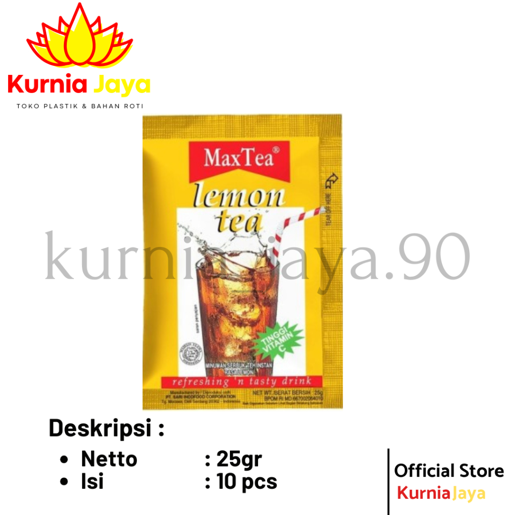 

[ MAXTEA ] Minuman Serbuk Teh, 10pcs