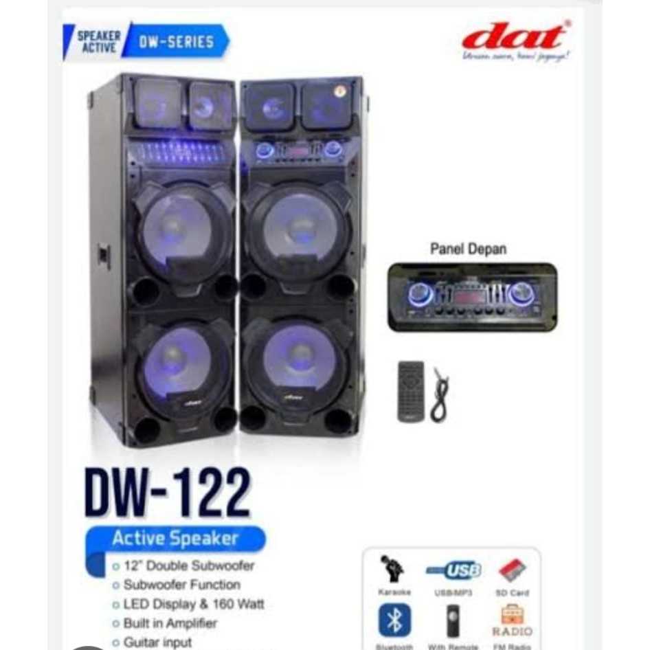 SPEAKER ACTIVE PASSIVE DAT DW-122 12 ORIGINAL SPEAKER AKTIF PASIF DW 122 12 INCH