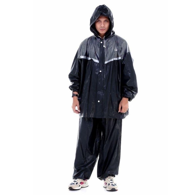 Jas Hujan Mantel Hujan Jumbo XXXL Bigsize 1817 Plevia Mantel Hujan Super Jumbo XXXL
