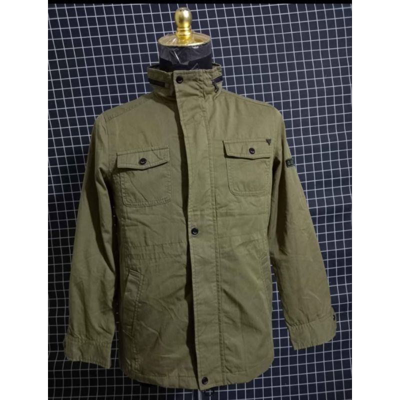 jaket parka Second Branded Guess Original