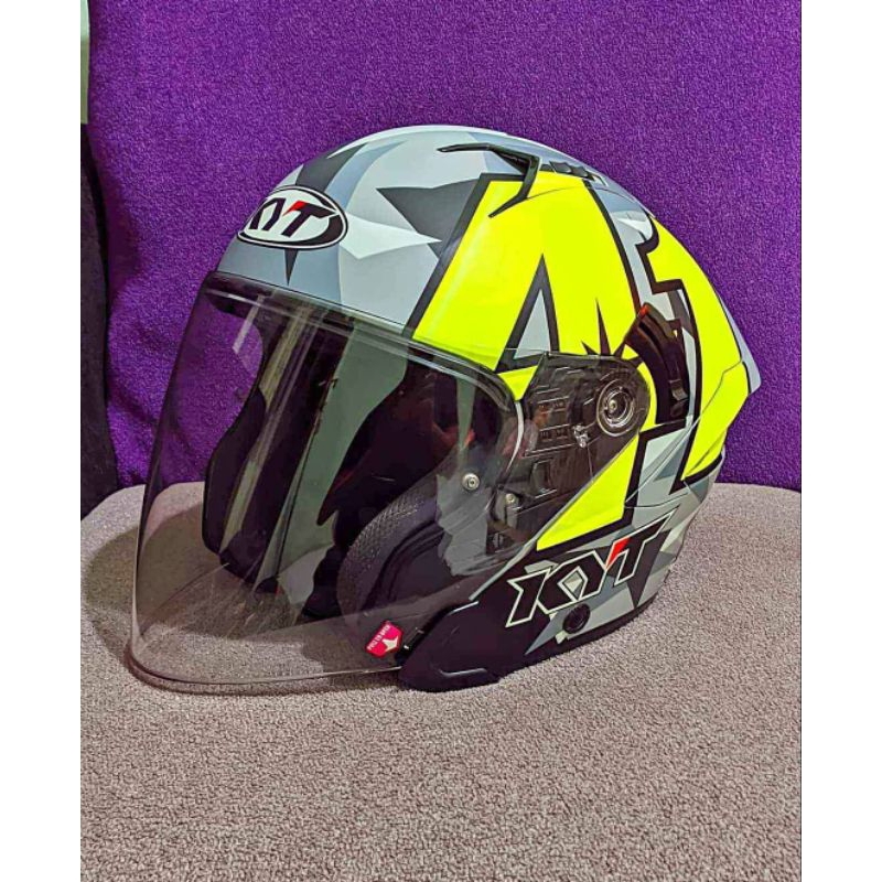 KYT NFJ ESPARGARO 2019 + Spoiler Nx/Nz Race (SECOND LIKE NEW)