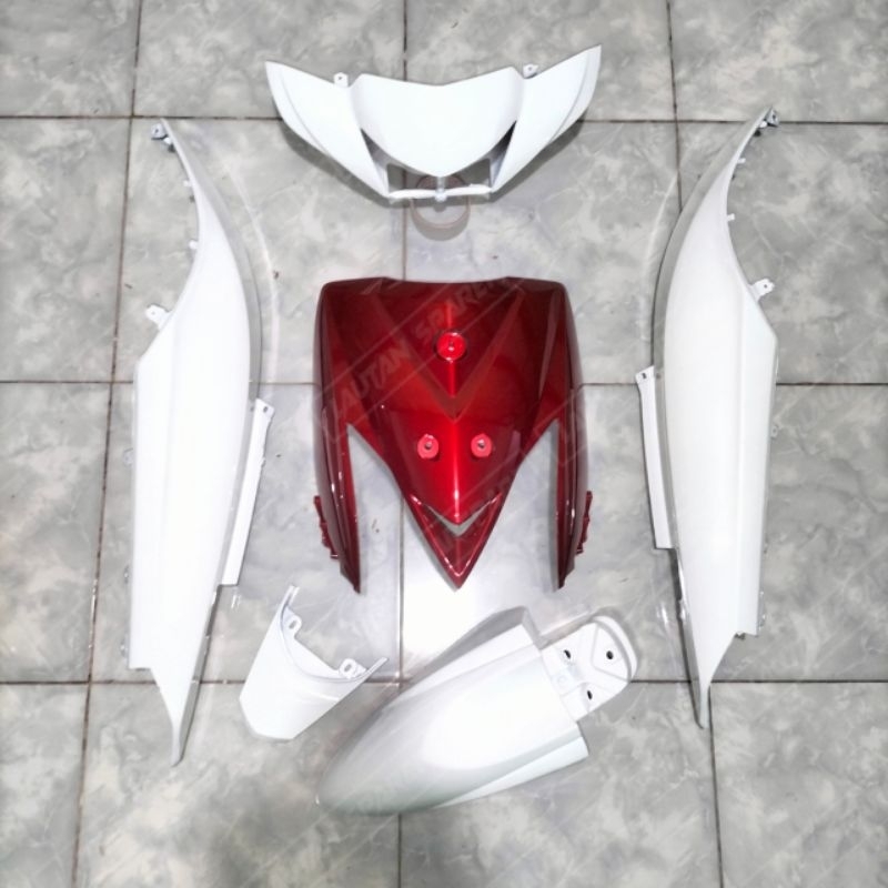 Full Body Halus Yamana Mio GT Warna Putih Merah