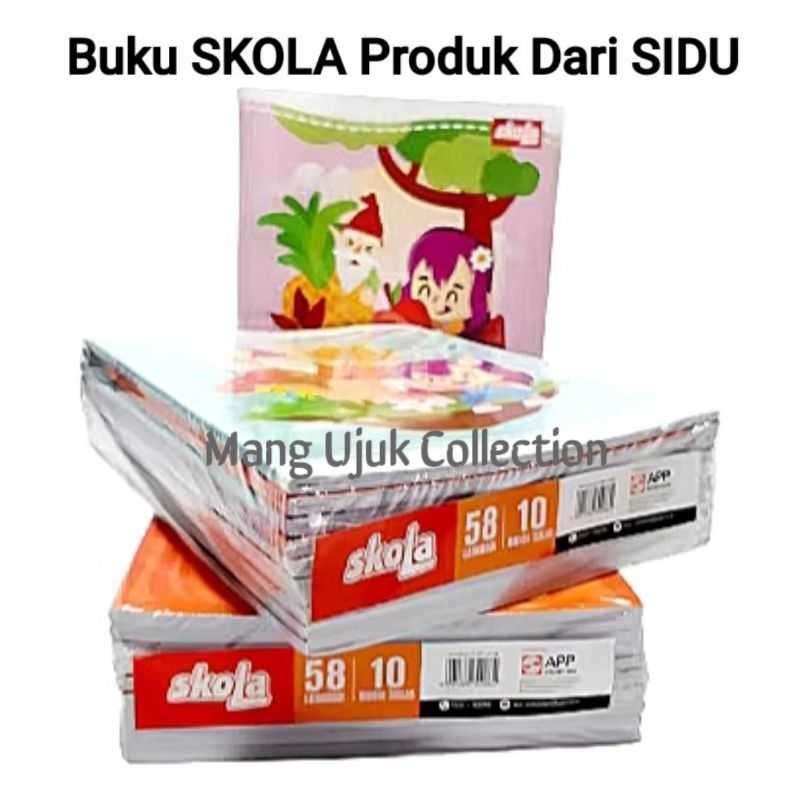 

Buku Tulis Skola By Sidu 58 Lembar 10 buku