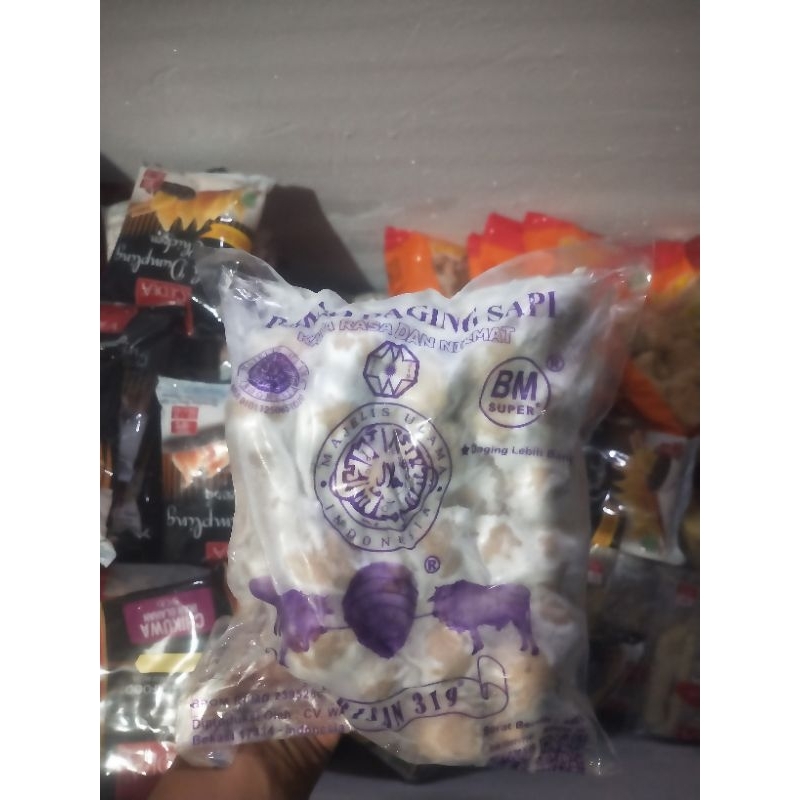 

Bakso warisan ungu (BMS) isi 50 pcs