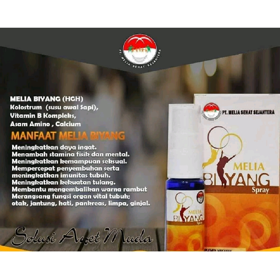 Melia Biyang Spray HGH Original