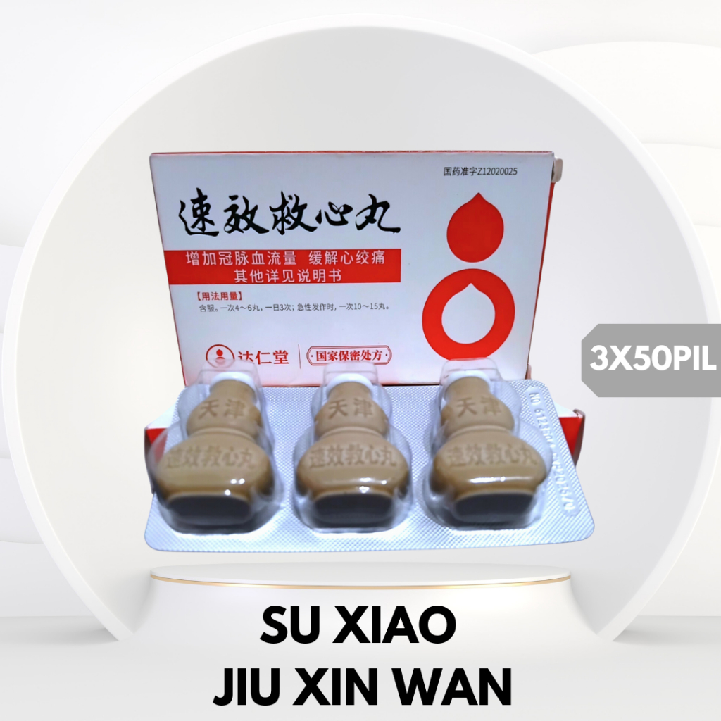 SU XIAO JIU XIN WAN | KARDIAPIL | OBAT JANTUNG