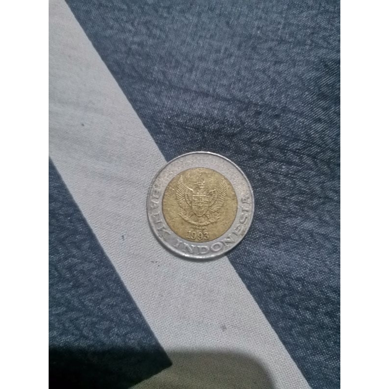 uang koin 1000 kelapa sawit tahun 1993 langka