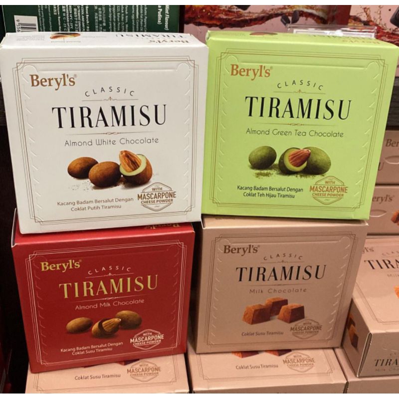 

Beryl's Classic Tiramisu Almond White Chocolate