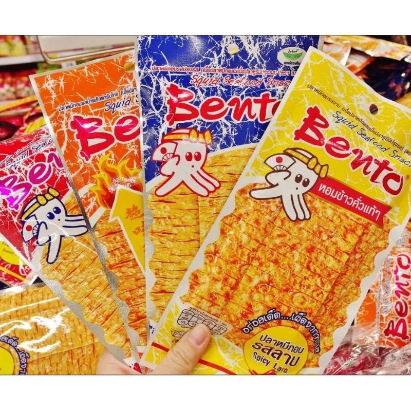 

Bento Juhi Snack Cumi Squid Thailand 20 g ORI THAILAND Aneka Rasa produk Thailand