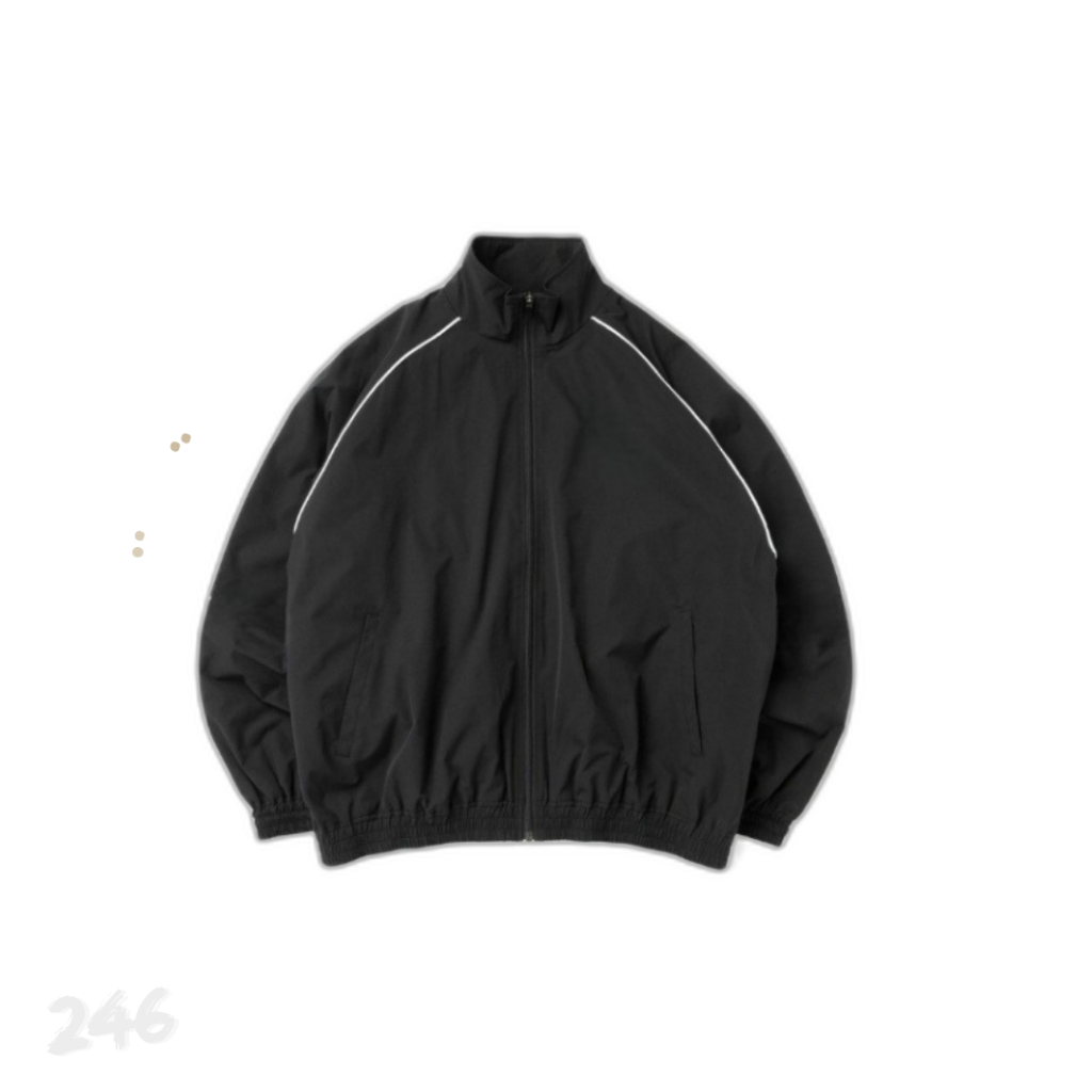 windbreaker jaket pria vintage