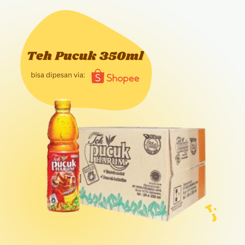 

TJ Plastik Teh Pucuk Harum 350ml