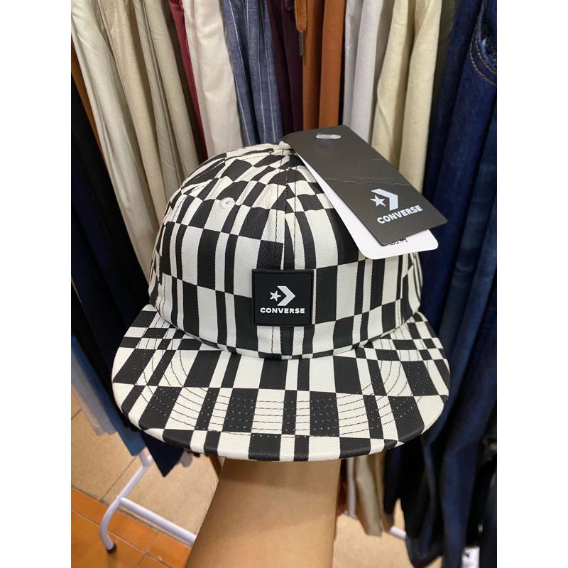 Snapback Converse Black White