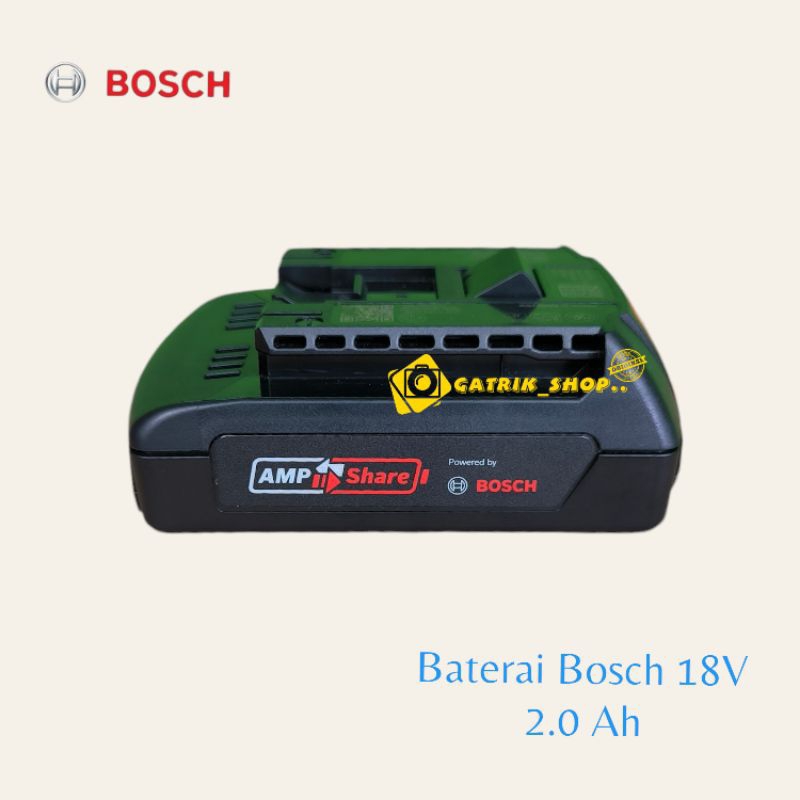 YC22 Baterai Bosch 18V 2.0ah Baterai Cordless Bosch 18V Batere Bosch (Ori)