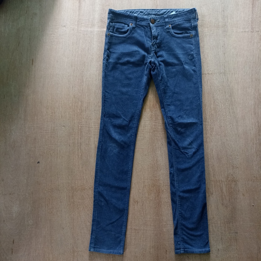JEANS CORDUROY EARTH Skinny Second