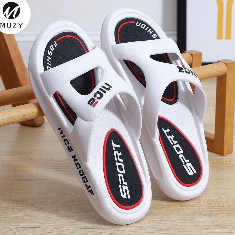 Muzy Sandal Slide Pria Kekinian Sandal Slop Pria Sandal Fashion Pria Nonslip HSN225
