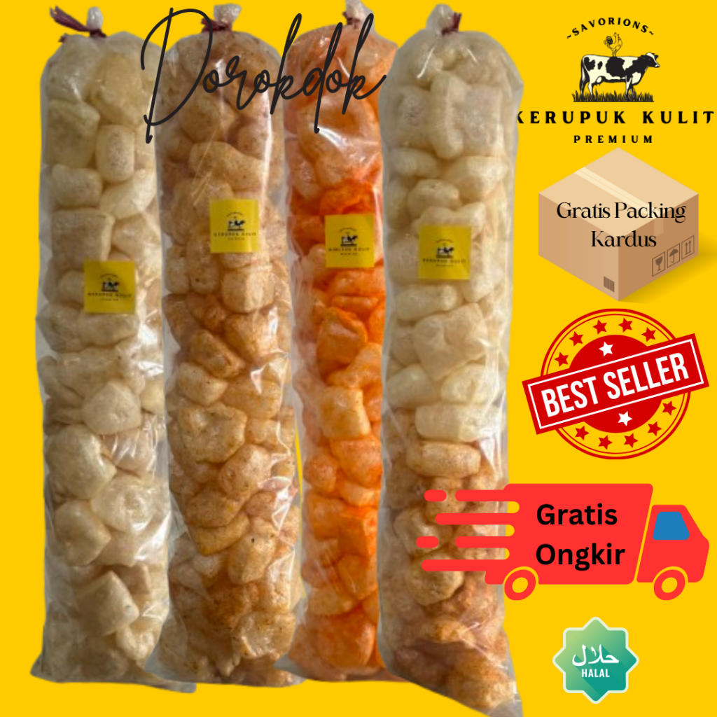 

DOROKDOK KERUPUK KULIT SAPI PREMIUM ENAK MURAH