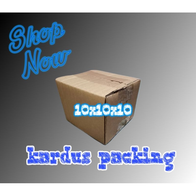 

kardus UK 10x10x10 kardus polos kardus packing