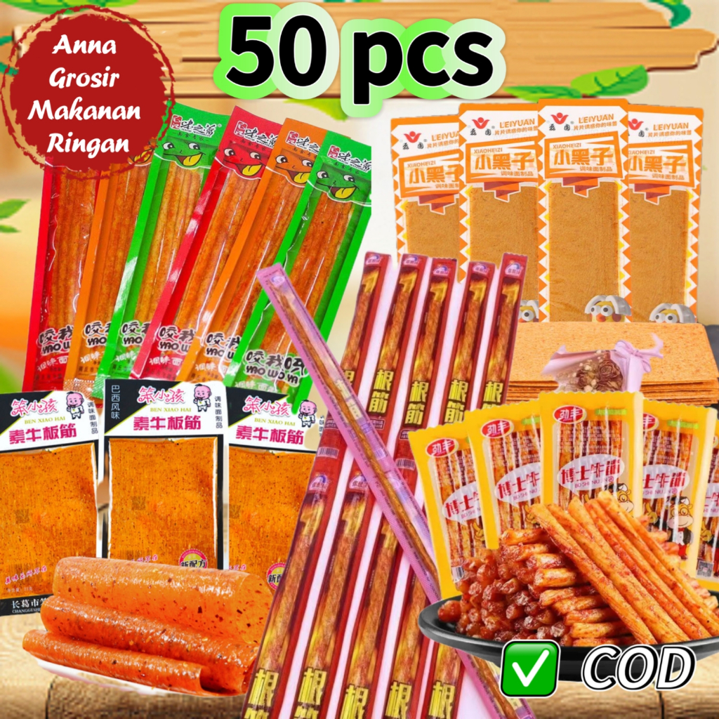 

【HALAL】 【Grosir】 Makanan Ringan Pedas Gluten yang Sehat dan Lezat Makanan Ringan Pedas Vegetarian Makanan Rekreasi Kantor Jajanan Impor Murah Makanan Ringan Pedas Makanan Ringan Kantor Gluten Pedas Premium Makanan Ringan Vegetarian Khusus Idul Fitri