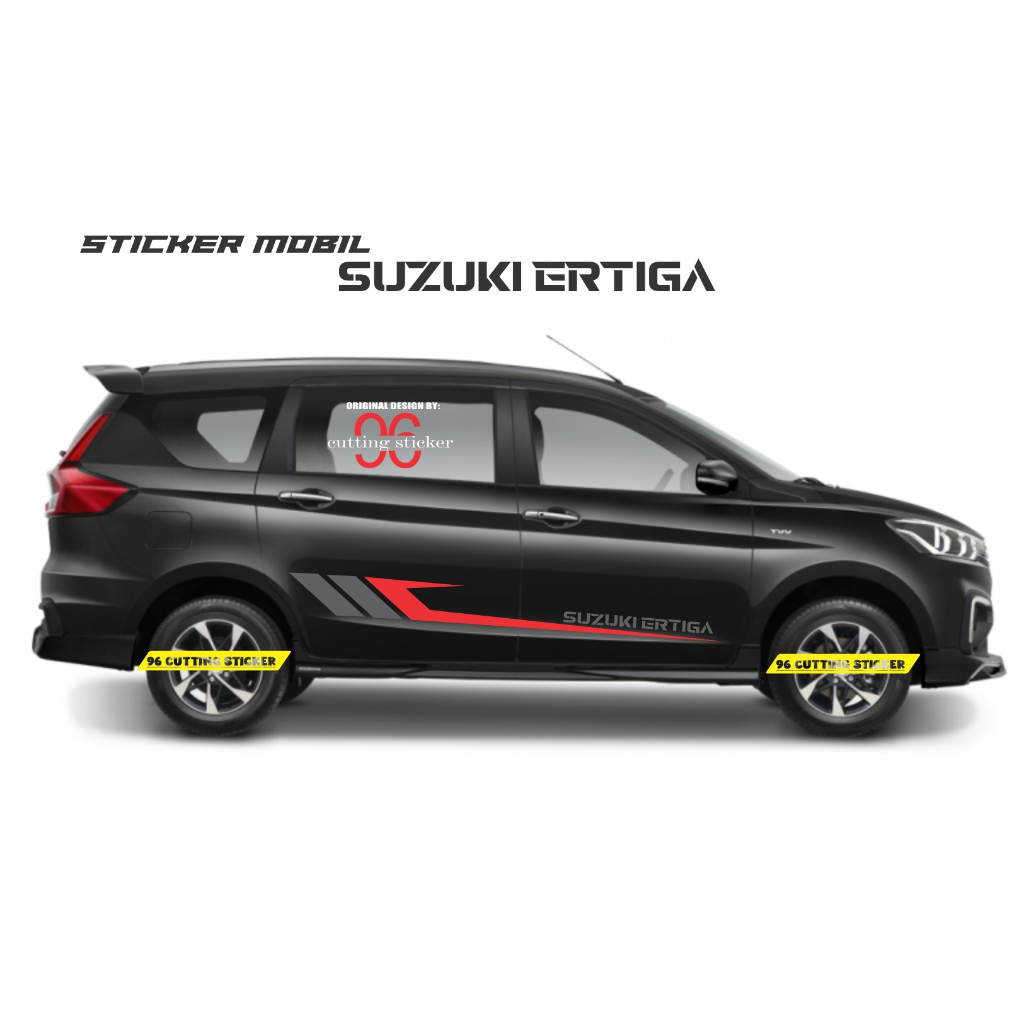 Sticker Mobil Suzuki Ertiga sticker cutting mobil SUZUKI ERTIGA