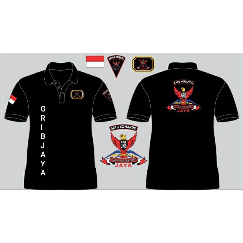 kemeja polo berkerah lengan pendek