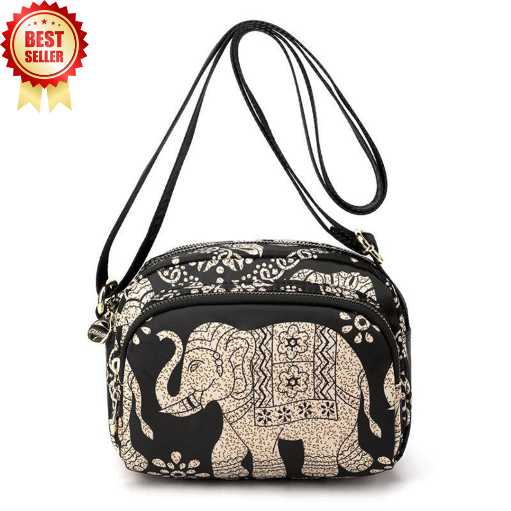 Mrs - Pusat Tas Chibao Original Motif Gajah 05166#tas chibao motif