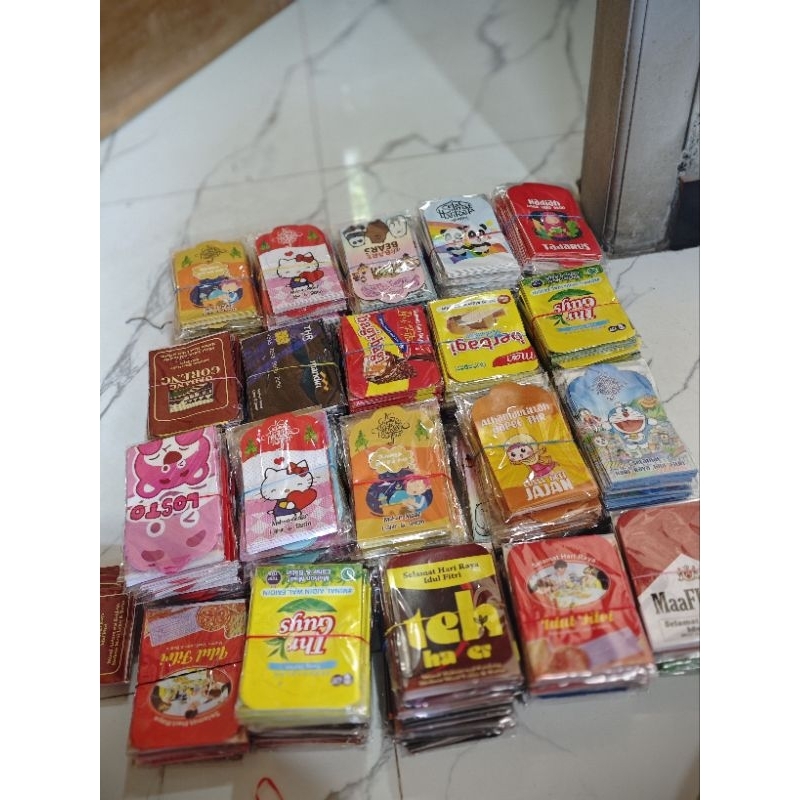

Amplop lebaran MEDIUM isi 10 pcs motif uang , Snack , muslim , kpop