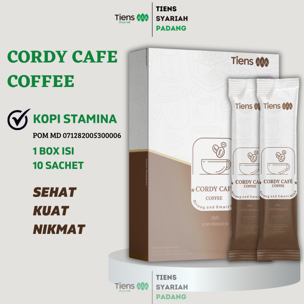 

Tiens Cordy Cafe Coffee Kopi Stamina Pria Dewasa Kopi Kuat