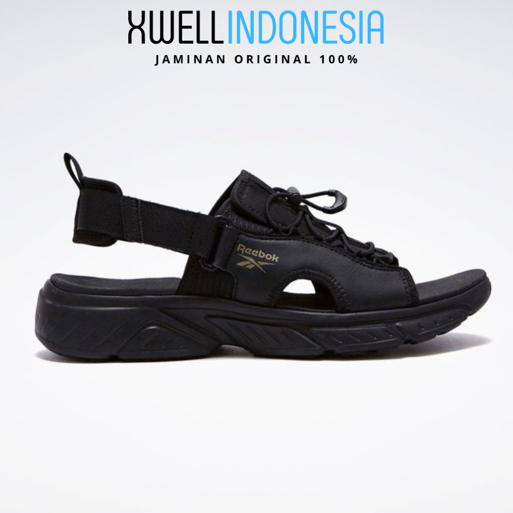 Sepatu Sandal Reebok Hyperium Slide Black Unisex ORIGINAL 100210105