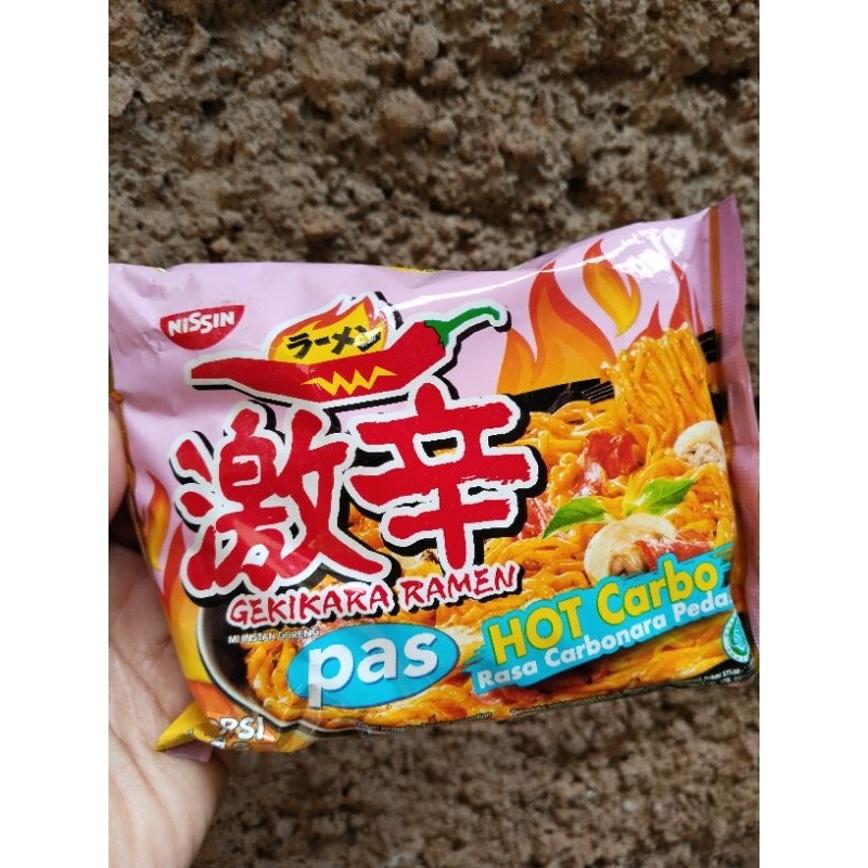 

Nissin Gekikara Ramen Hot Carbonara Kemasan 80 Gram
