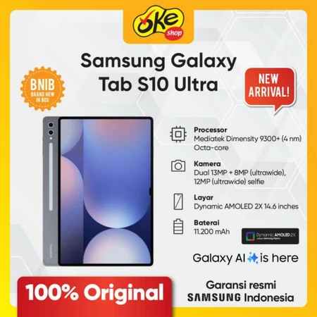 Samsung Galaxy Tab S10 - Garansi Resmi Samsung Indonesia