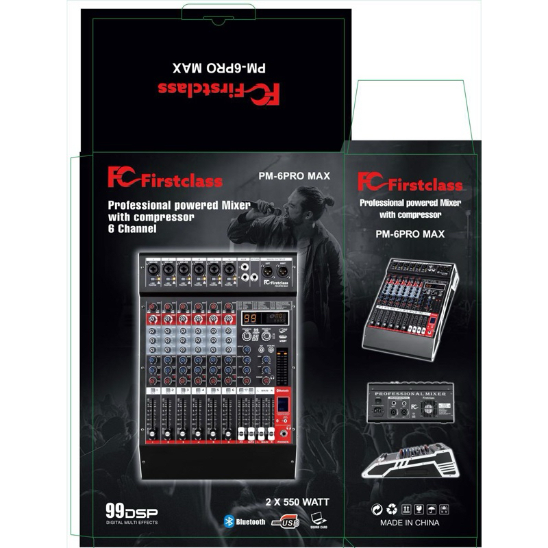 power mixer firstclass pro max 6 original . power mixer firstclass promax 6 original