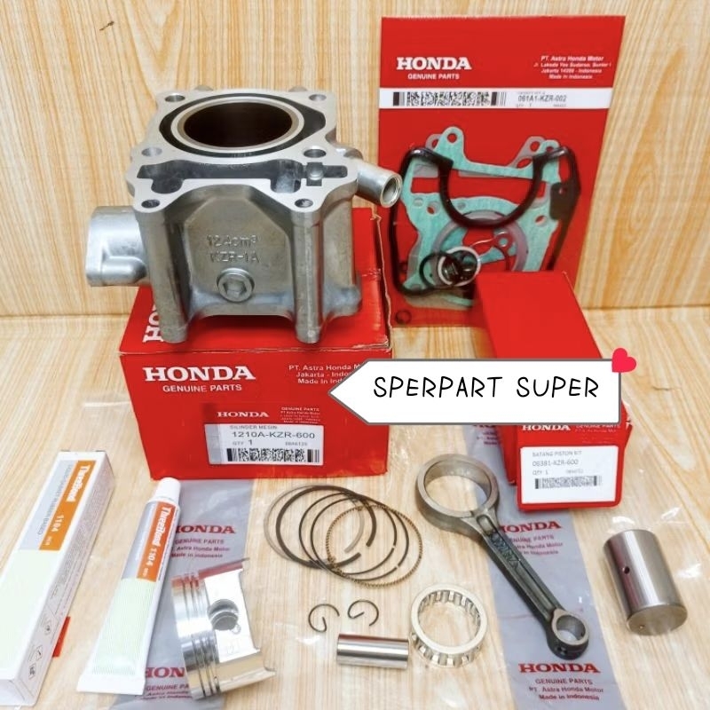 BLOK SEHER CYLINDER + STANG SEHER KZR HONDA VARIO 125 LED VARIO 125 FI VARIO 125 LED PLUS TOPSET