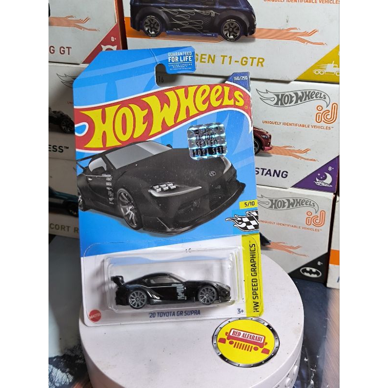 Hotwheels Toyota GR supra black exclusive factory sealed 2021