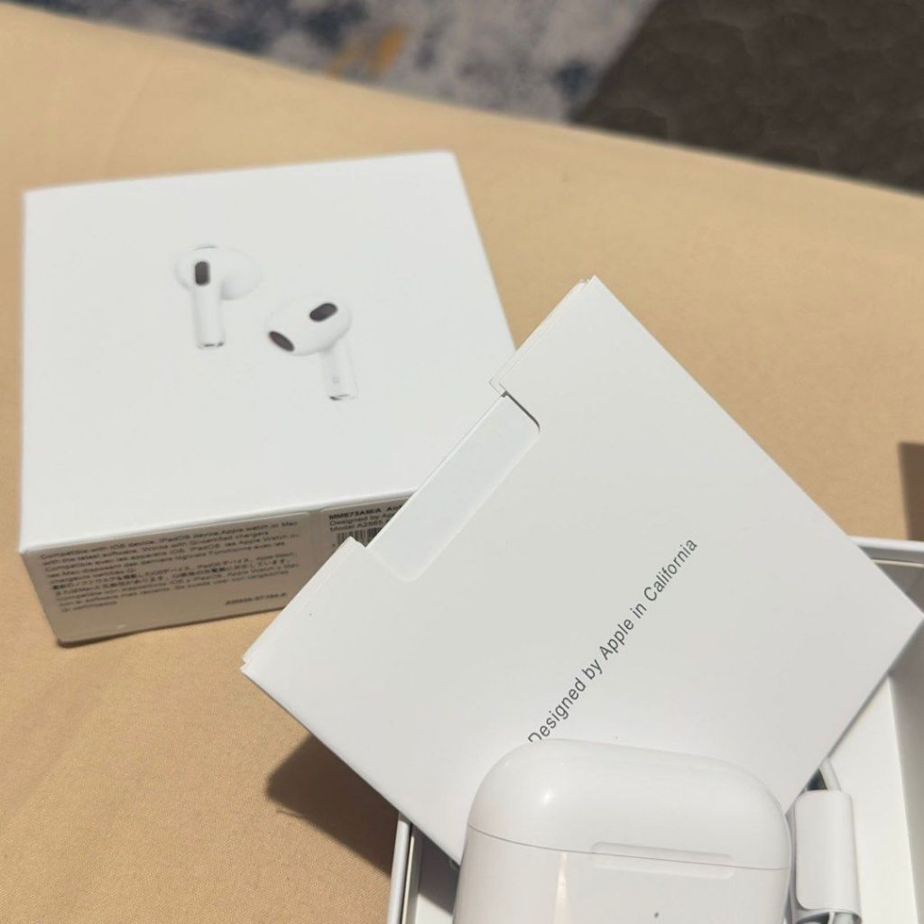 Apple Airpods 3 With Wireless Charging Case Second Original 100% Mulus