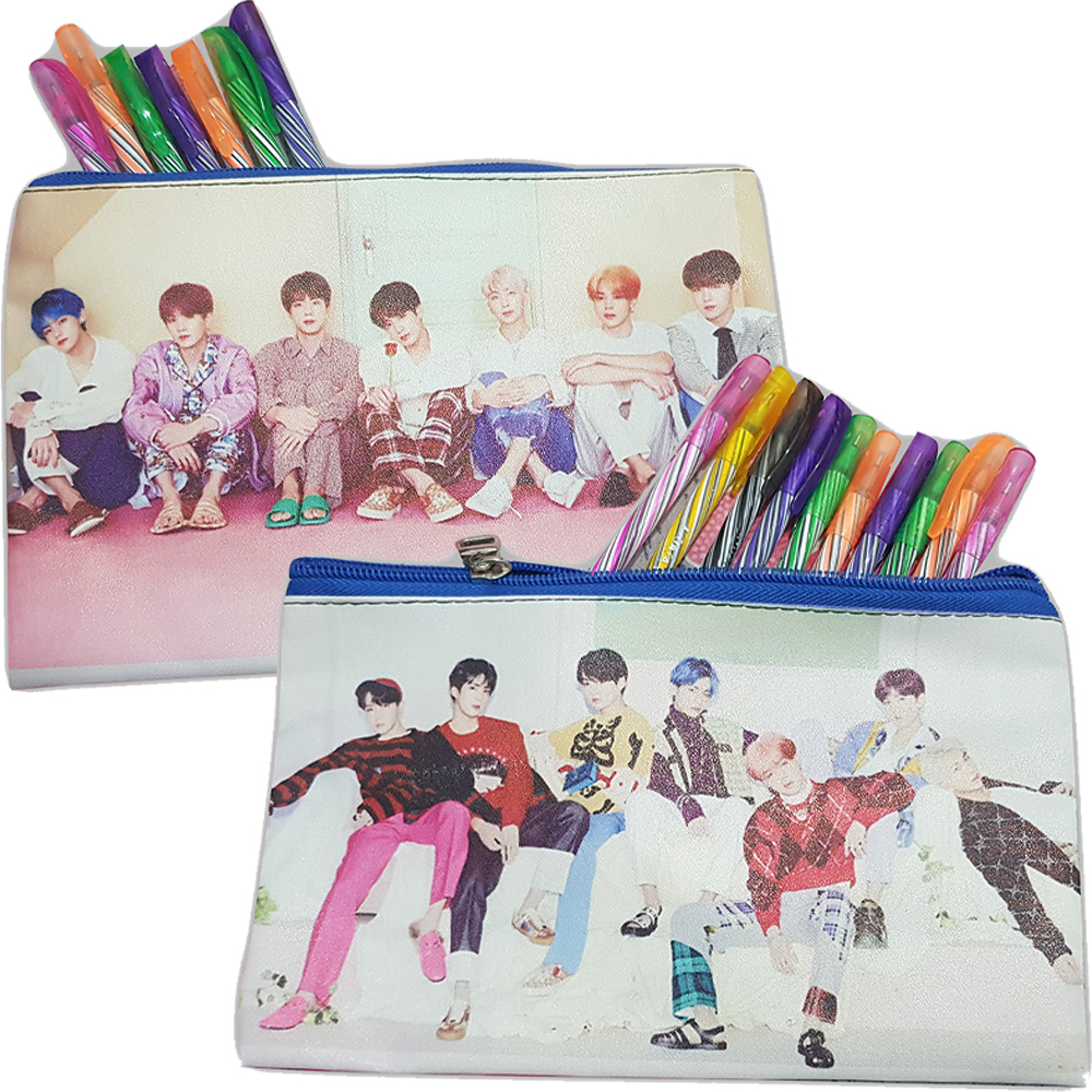 

Tempat Pensil Pencase Tepak BTS MAP OF THE SOUL : PERSONA Versi 3 Dan Versi 4