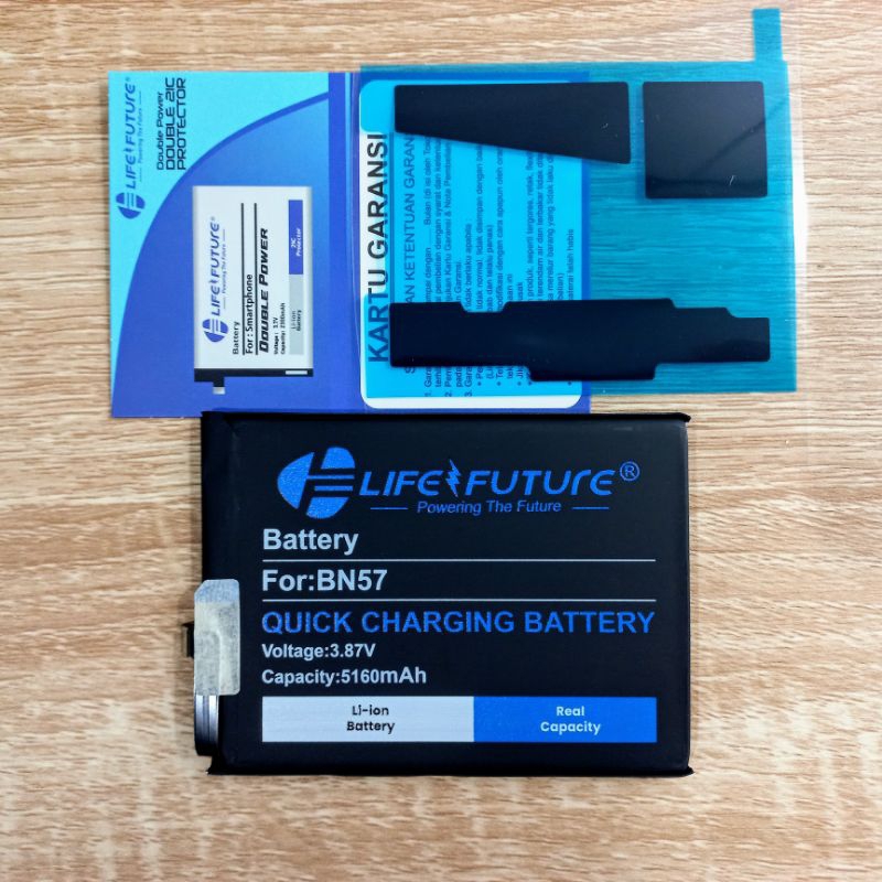 BATERAI POCO X3 NFC / X3 PRO BN57 BN-57 LIFE FUTURE