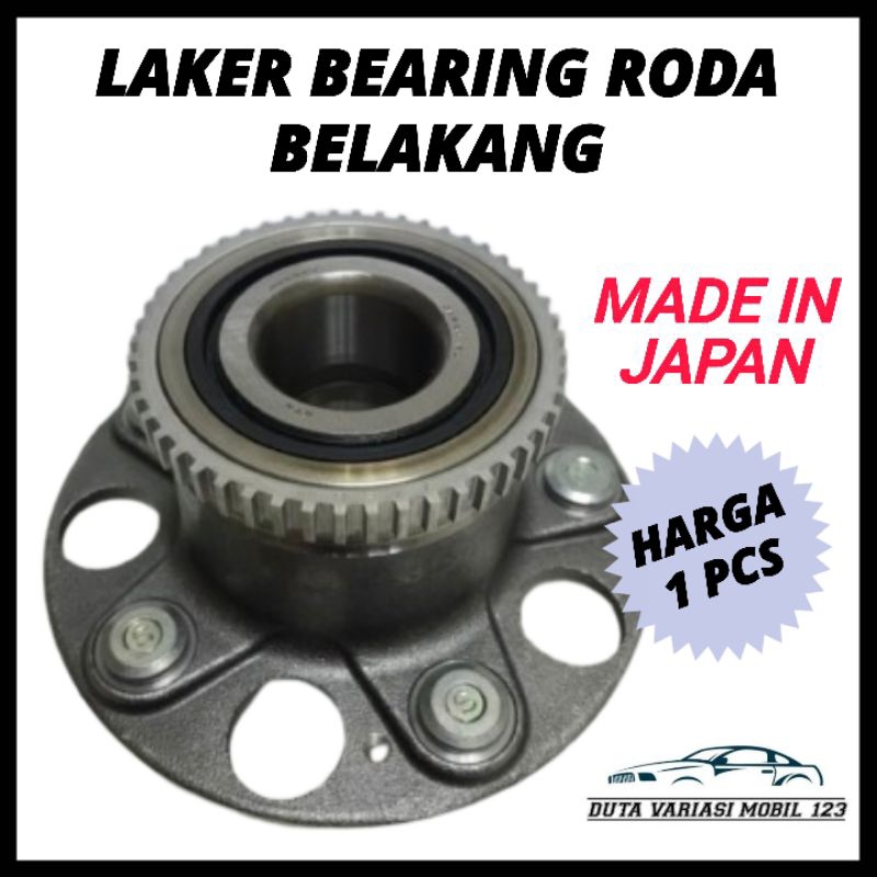Laker Laher Bearing Roda Belakang Odyssey 1998-2003 Odyssey RA6 2300CC - NTN JAPAN
