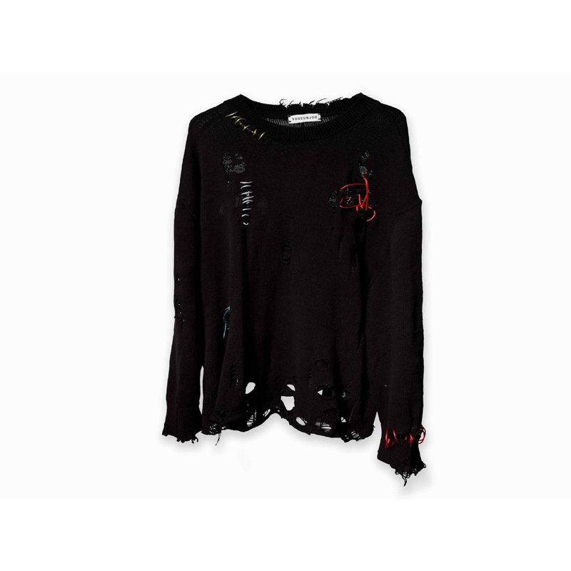 Type 12 Distressed Sweater
