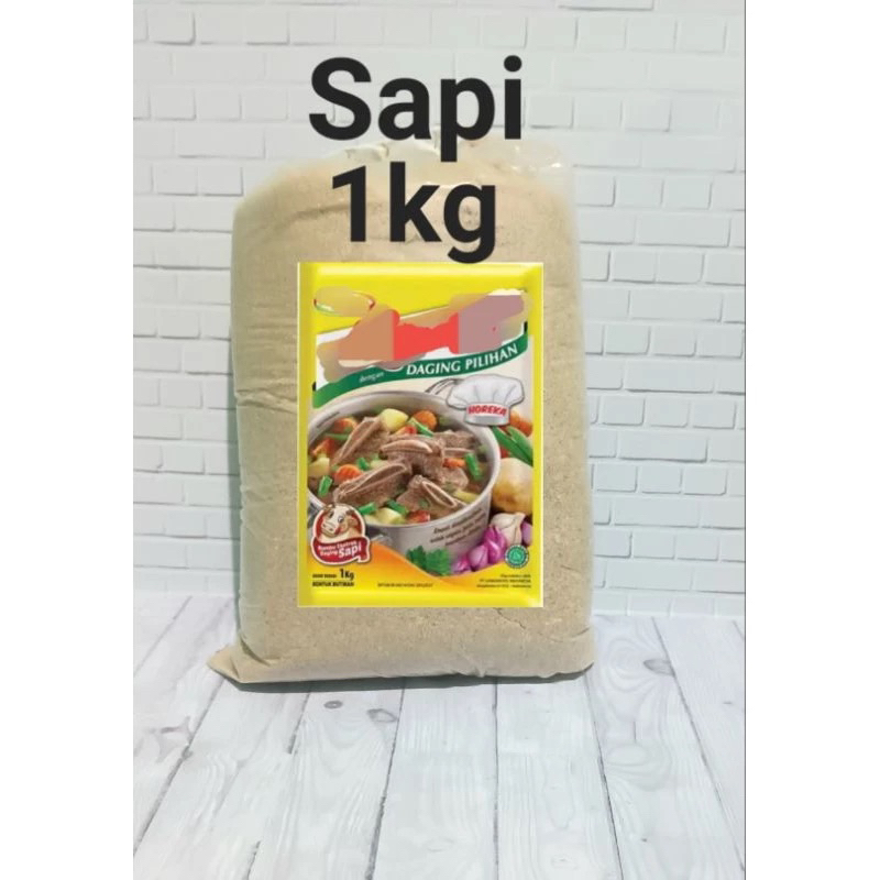 

penyedap rasa ayam dan sapi 1kg repack