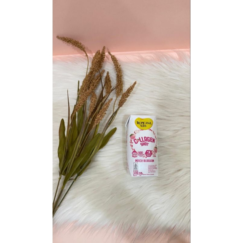 

Tropicana Slim Collagen Shot Peach Blossom